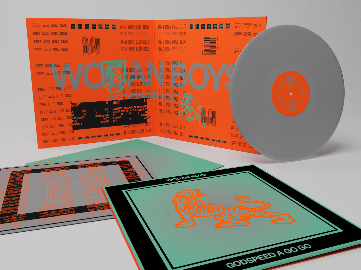 Wodan Boys - Godspeed a Go Go (LP)